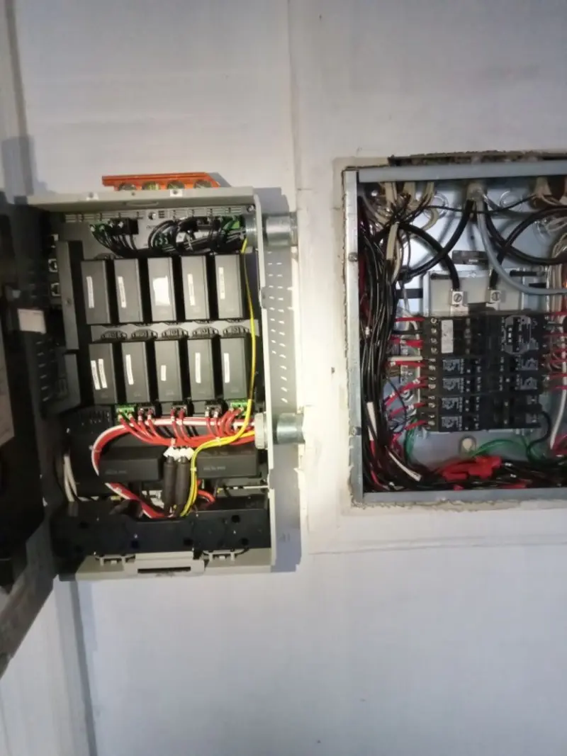 Electrical panel upgrade completed for Commercial Electrician Services in Oostburg